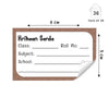 Personalised School Book Labels | Animal Faces