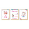Doodle's Wall Frames | Unicorn Dreams (Set Of 3) Style 2