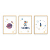 Doodle's Wall Frames | Child Of The Universe (Set Of 3) Style 1