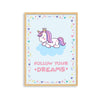 Doodle's Wall Frames | Unicorn Dreams (Set Of 3) Style 1