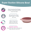 Silicone Suction Bowl | Pink