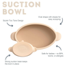 Silicone Suction Bowl | Brown