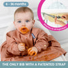 Stain & Water Proof Long Sleeve Coverall Shirt Weaning Bib | Chasing Rainbows