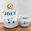 Jute Cotton Storage Basket | Bear's Joyride