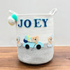 Jute Cotton Storage Basket | Bear's Joyride