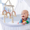 Cot Mobile | Rainbow Macrame (Pink)