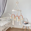 Cot Mobile | Rainbow Macrame (Pink)