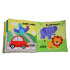 Baby My First Cloth Book First Words with Squeaker and Crinkle Paper