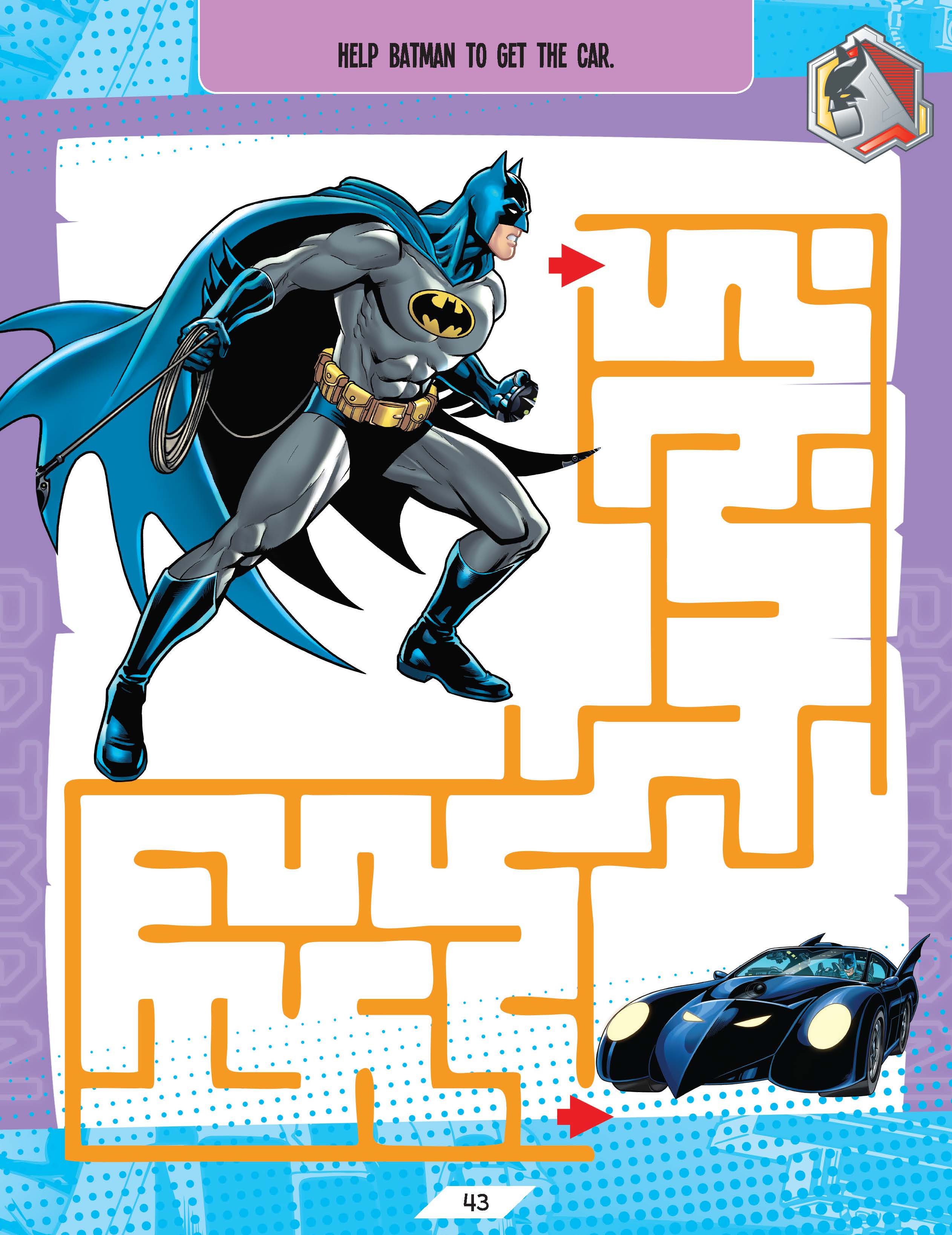Batman Activity and Colouring Book – mumma.com