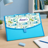 Blue Folder - Cute Dinos