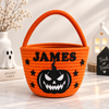 Boo Pumpkin Treasure Basket