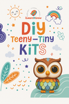 Teeny Tiny DIY Puzzle Set of Two  | Multi-Craft Kids Puzzle Kit