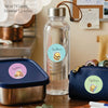 Round waterproof name labels - Busy Bees