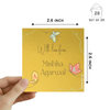 Personalised Golden Gift Tag | Butterfly