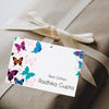 Personalised Gift Tags | Butterfly