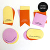 Personalised Stick On Tags | Candyland