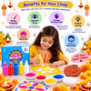 ilearnngrow Diwali DIY Rangoli Kit - Flower