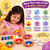 ilearnngrow Diwali DIY Diya - Set of 5 diya