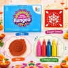 ilearnngrow Diwali DIY Rangoli Kit - Traditional Rangoli