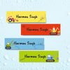 Personalised Name Labels | Construction Vehicle