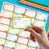 Personalised School Book Labels | Construction Vehicle