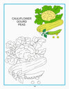 Creative Colouring Book - Vegetables