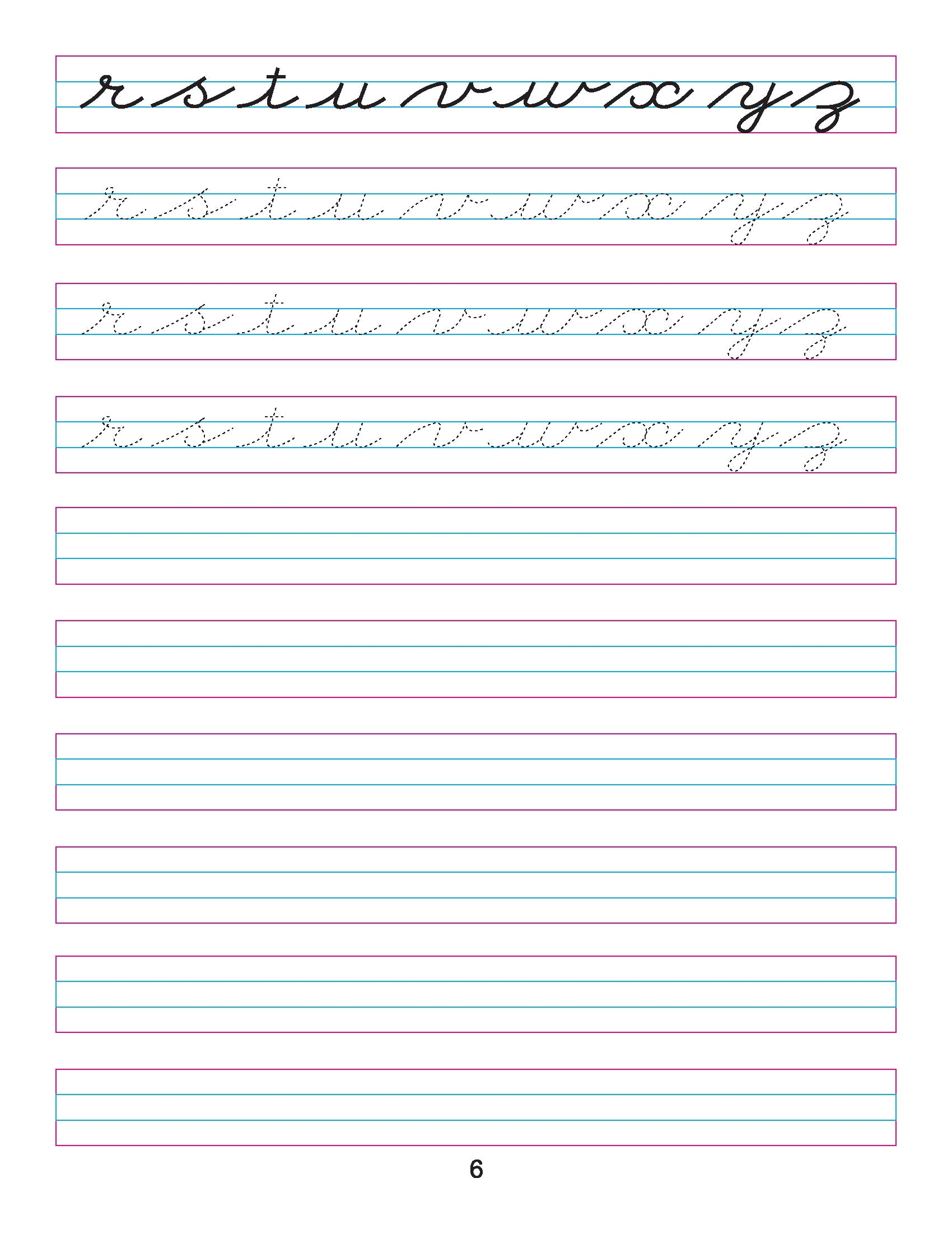 Cursive Writing Book (Joining Letters) Part 1 – mumma.com