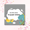 Personalised Gift Tags | Cute Dino
