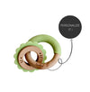 Wood + Silicone Disc & Ring Teether- LION