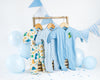 Blue Hues Baby Boy Hamper