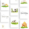 Farm Animals Flash Cards & Diwali Bodysuit Gift Set