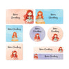 Mixed Waterproof Labels for Kids - Fairy Princess