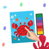 Fingerprint Art Activity Book - Ocean with Thumbprint Gadget