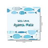 Personalised Gift Tags | Fish Blue