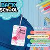Personalised Bag Tag | Flamingo Fun