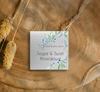 Personalised Silver Gift Tag | Floral