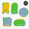 Personalised Stick On Tags | Football