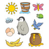 Set of 2: Animals and 1-20 Sticker Colouring Books