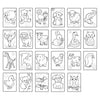 Animals Sticker Colouring Books (5 pack)
