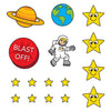 Outer Space Sticker Colouring Books (5 pack)