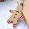 Mini Craft | Gingerbread Man Lacing Ornament