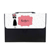 Personalised Expanding Folder | Girl With A Bow