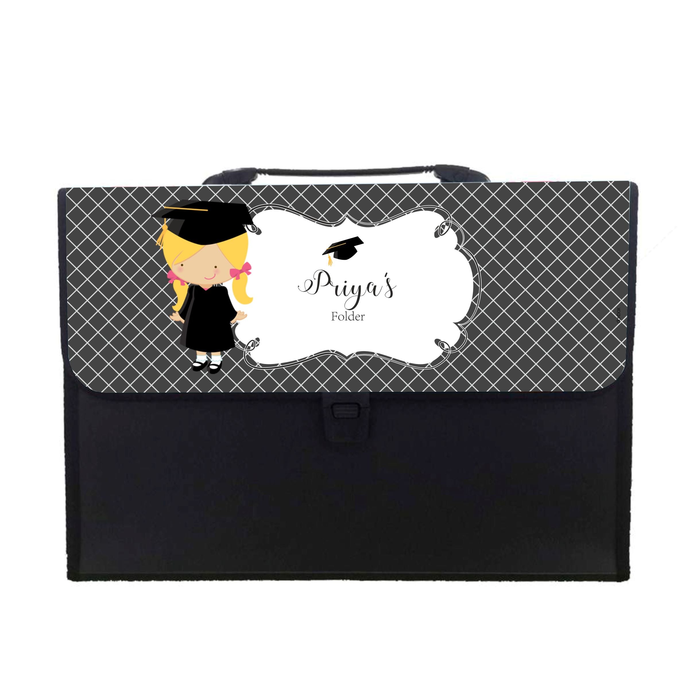 Personalised Expanding Folder | Graduation Girl – mumma.com