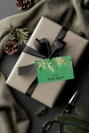Personalised Gift Tags | Green Pattern