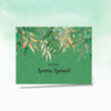 Personalised Gift Notecards | Green Pattern