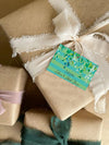 Personalised Gift Tags | Green Stripes