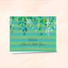 Personalised Gift Notecards | Green Stripes