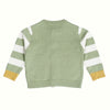 Happy Baby Animal Patch Sweater - Pistachio Green