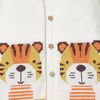 Adorable Tiger Jacquard Sweater - Cre