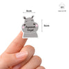 Fancy Shape Sticker - Happy Hippo